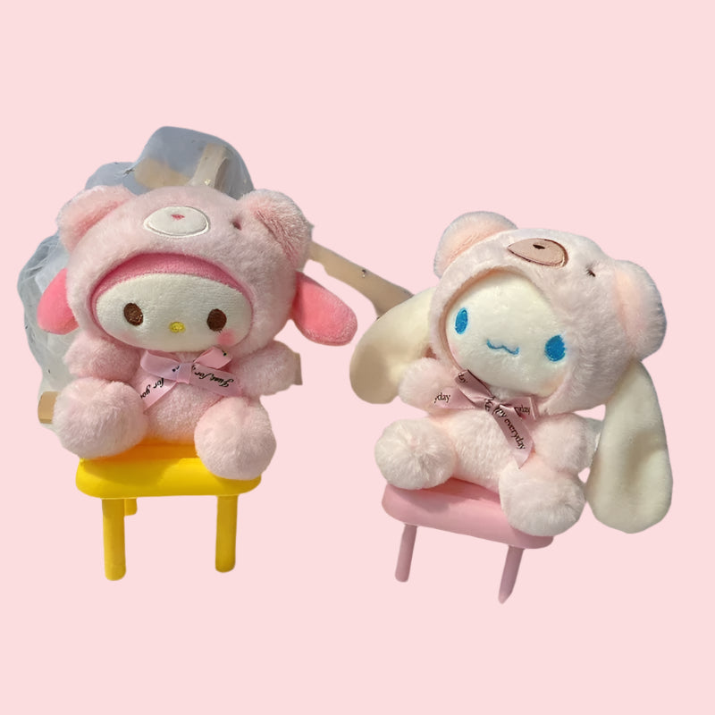 Mini Sanrio Plush Keychains