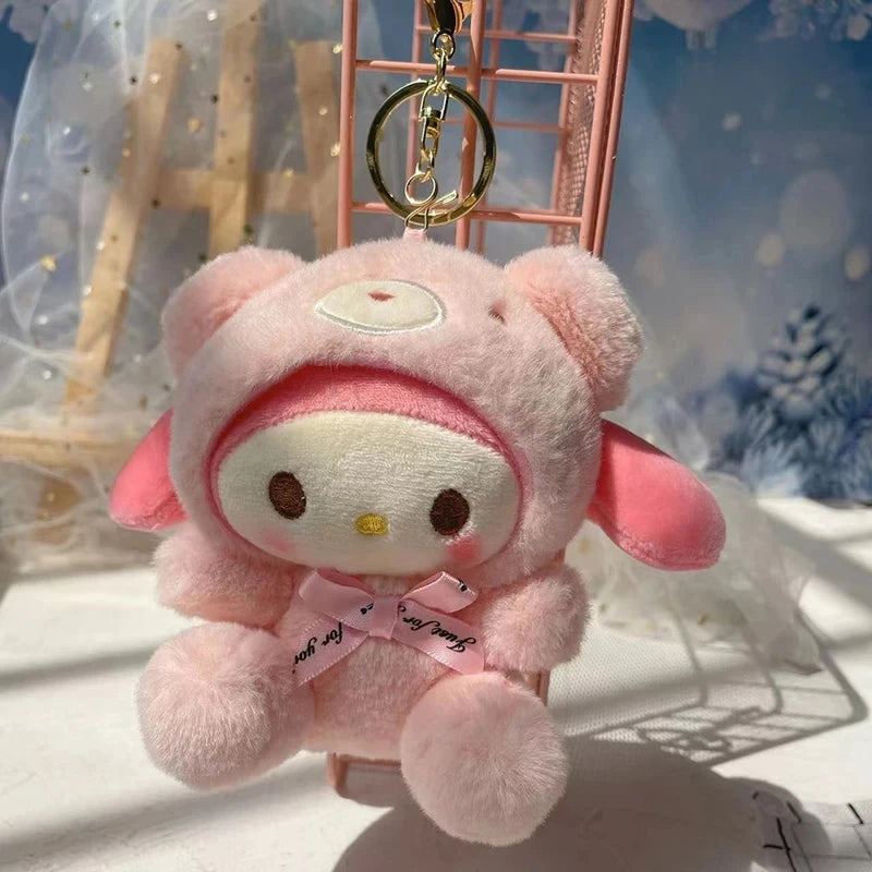 Mini Sanrio Plush Keychains